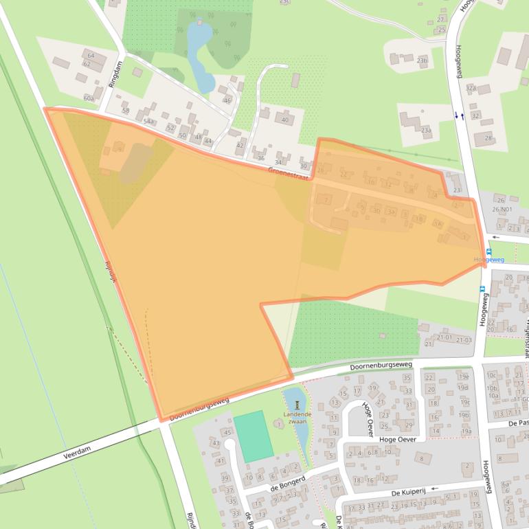 Kaart van postcodegebied 6911KV.