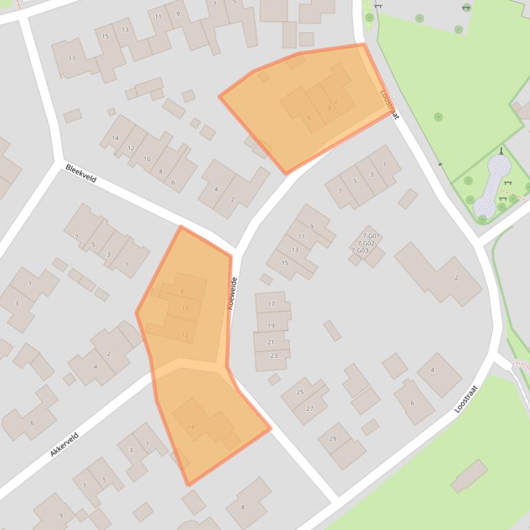 Kaart van postcodegebied 6913AP.