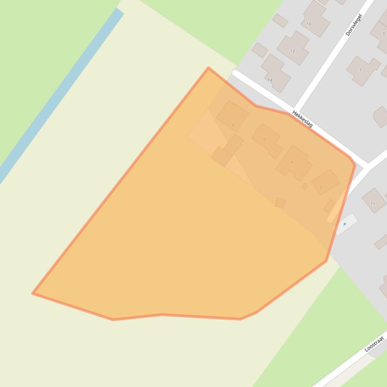 Kaart van postcodegebied 6913AW.