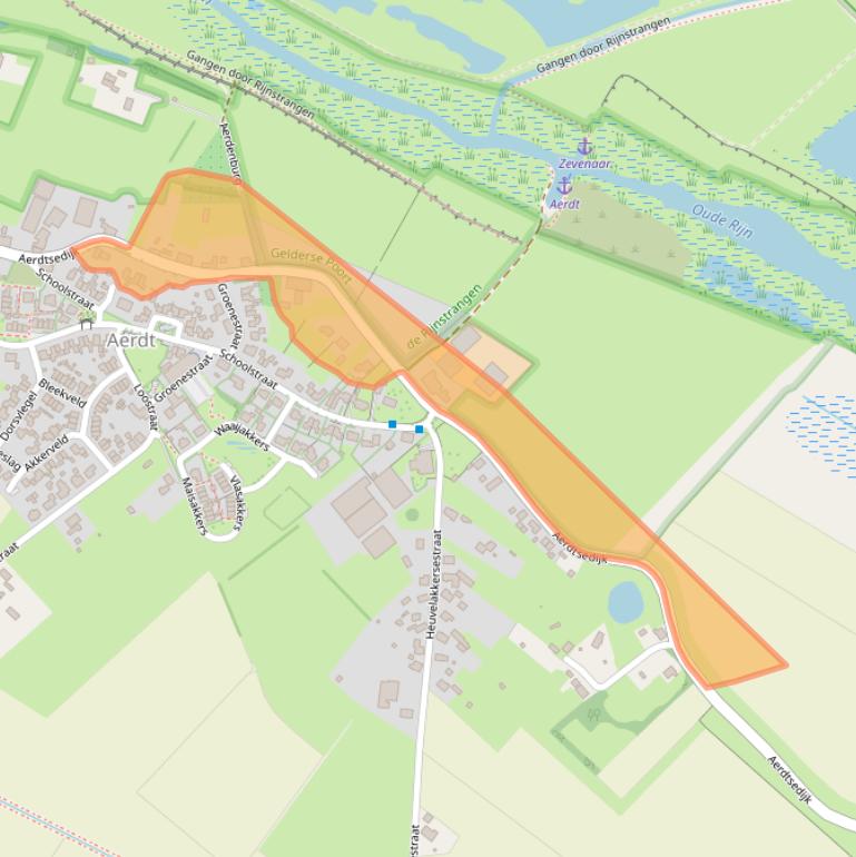 Kaart van postcodegebied 6913KC.