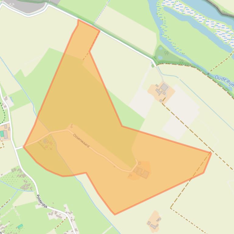 Kaart van postcodegebied 6914KC.