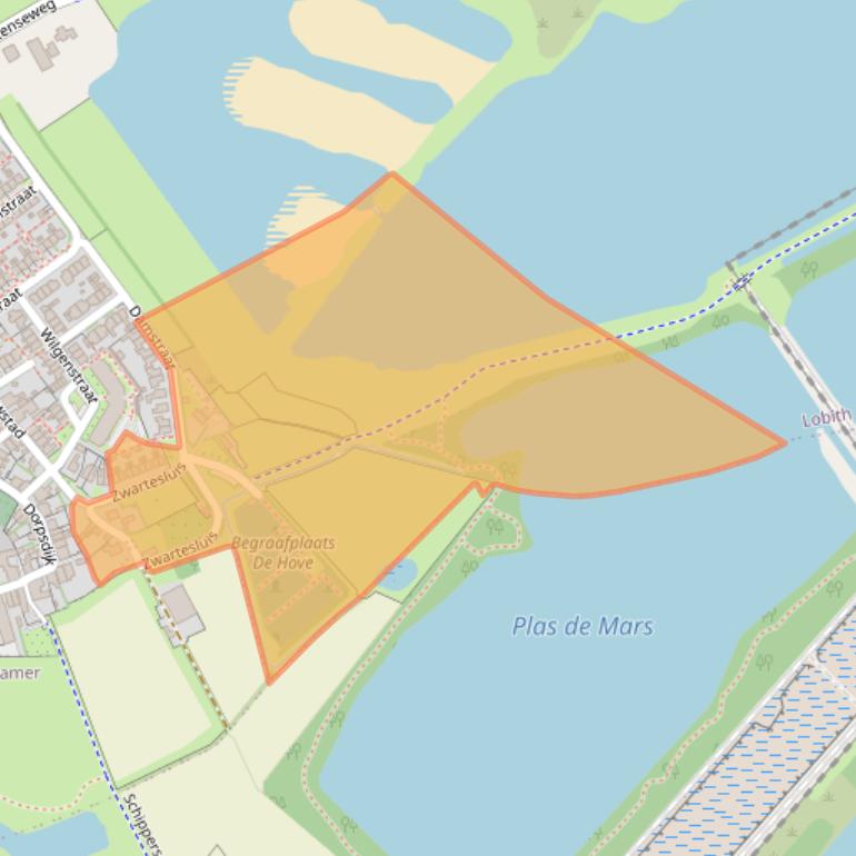 Kaart van postcodegebied 6915AX.