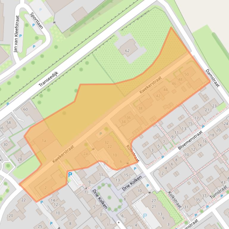 Kaart van postcodegebied 6915BG.