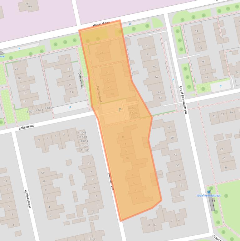 Kaart van postcodegebied 6915SV.