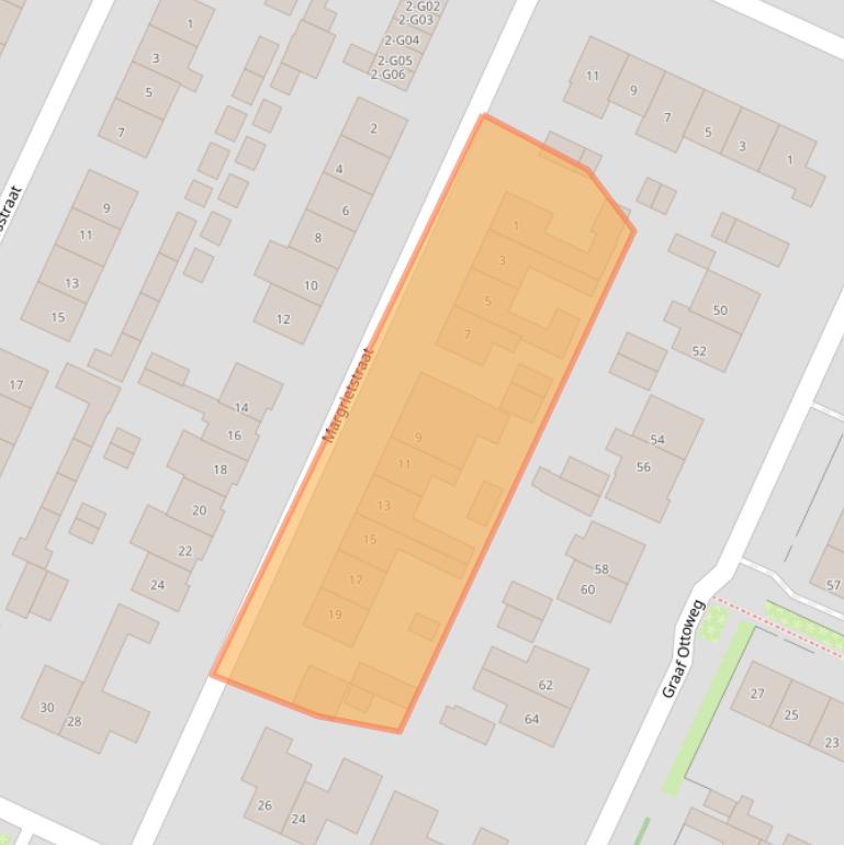 Kaart van postcodegebied 6915VG.