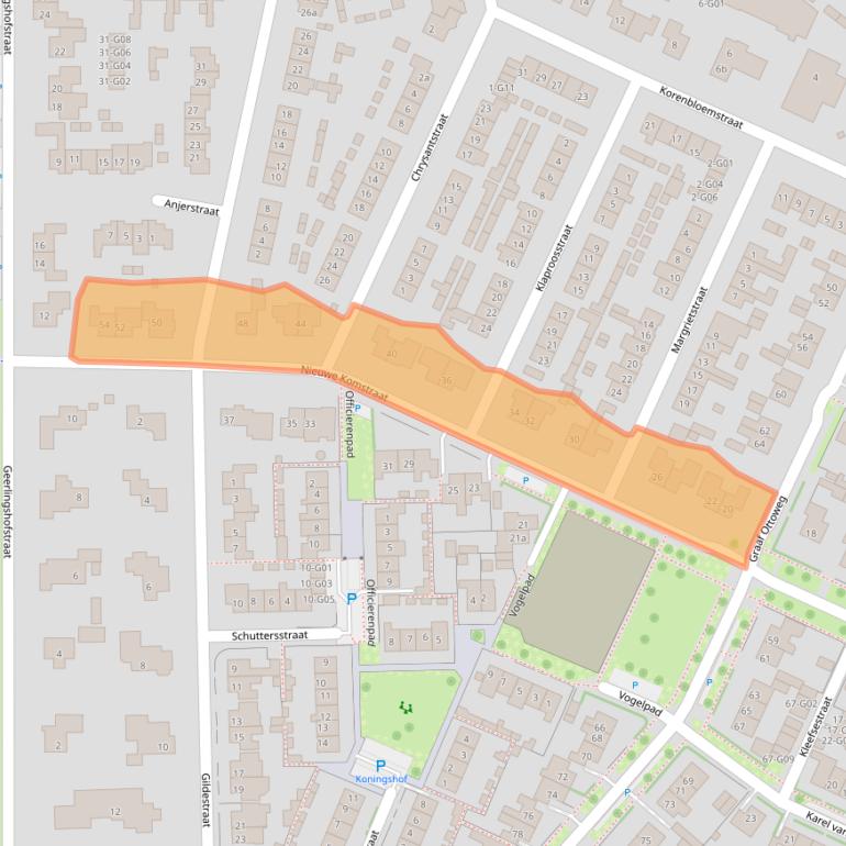 Kaart van postcodegebied 6915VP.