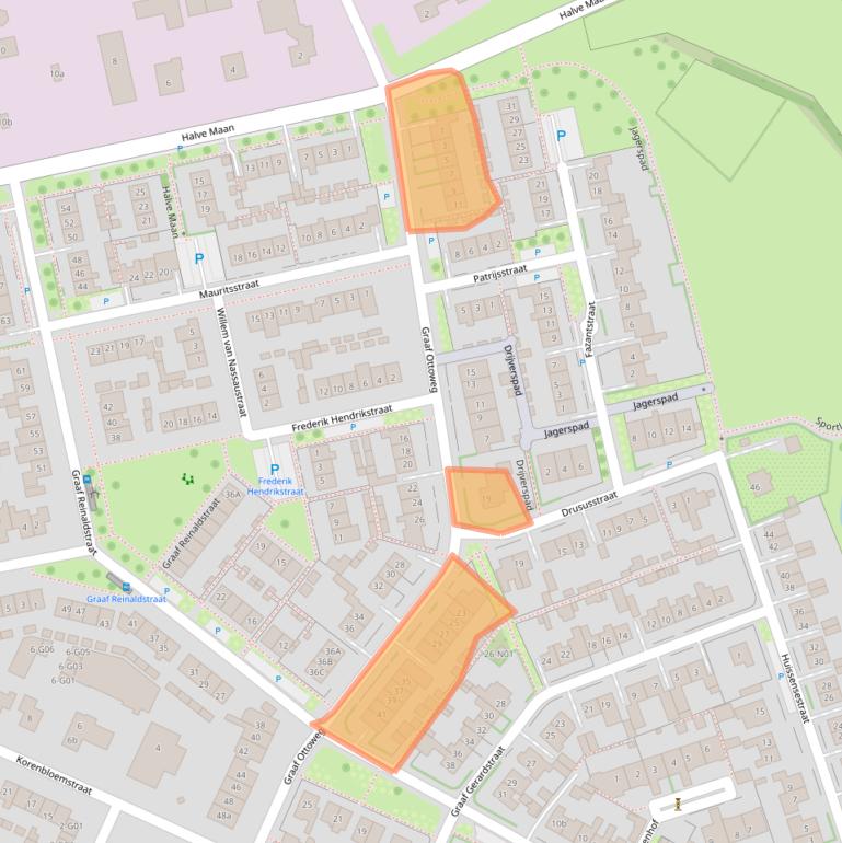 Kaart van postcodegebied 6915VR.