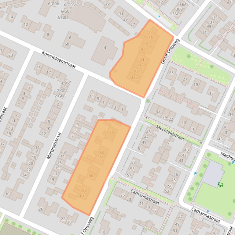Kaart van postcodegebied 6915VX.
