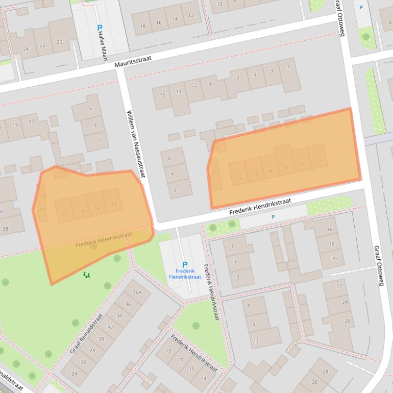 Kaart van postcodegebied 6915WE.