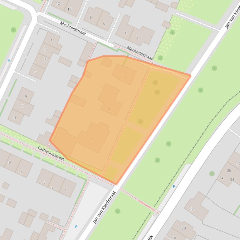 Kaart van postcodegebied 6915XV.