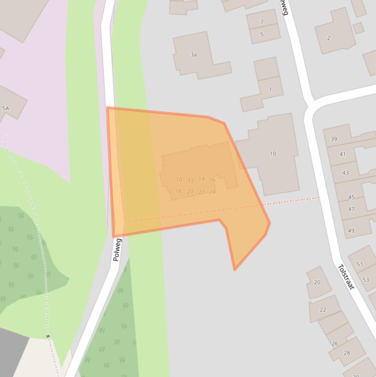 Kaart van postcodegebied 6916CH.