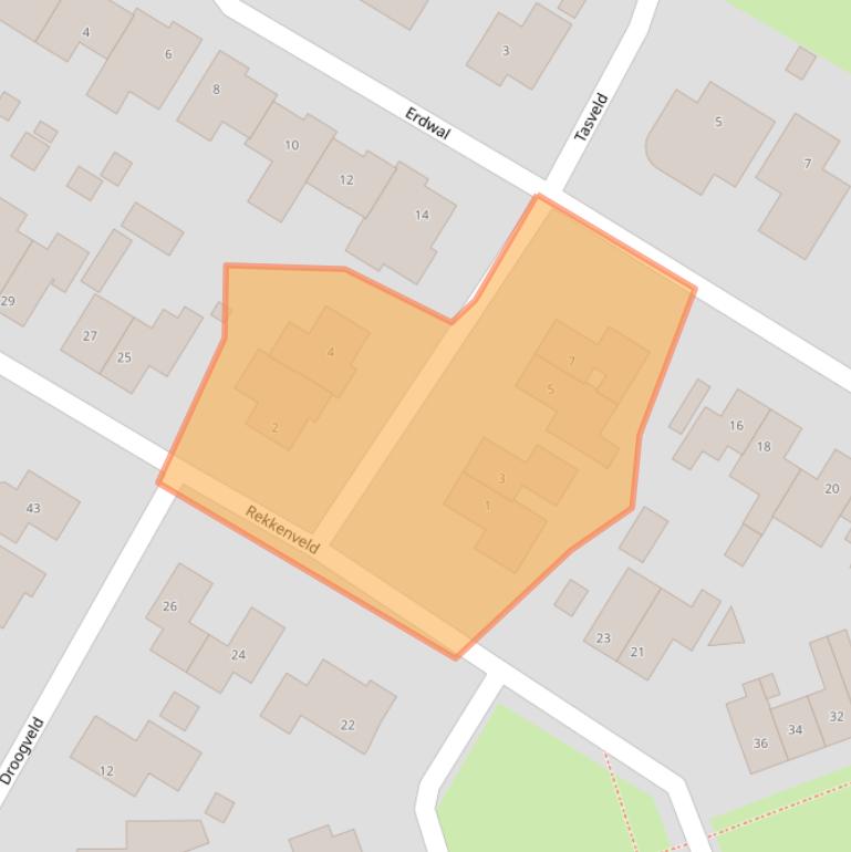 Kaart van postcodegebied 6916LM.