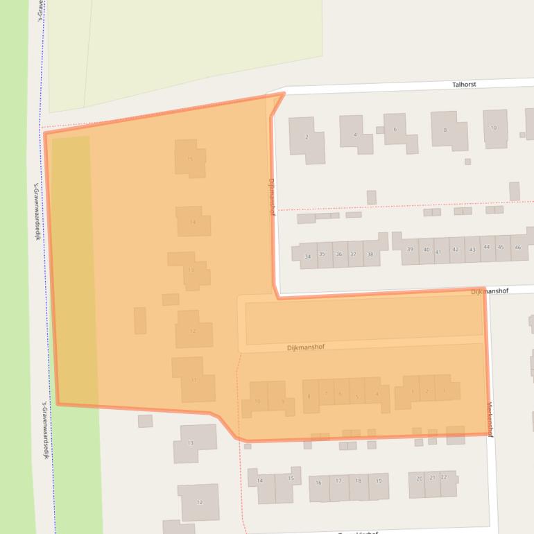 Kaart van postcodegebied 6916MR.