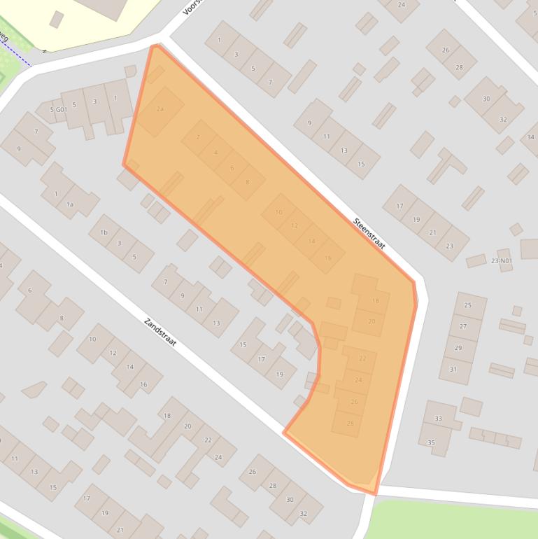 Kaart van postcodegebied 6917AV.