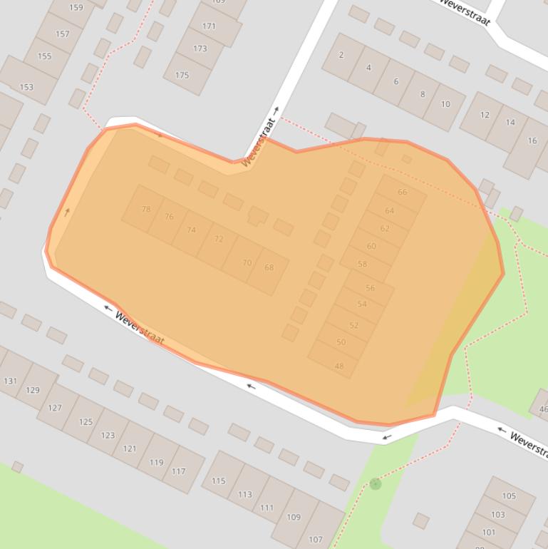 Kaart van postcodegebied 6921GH.