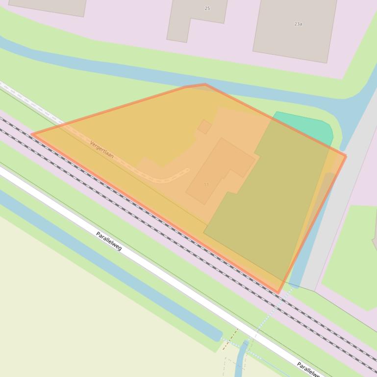 Kaart van postcodegebied 6921HS.