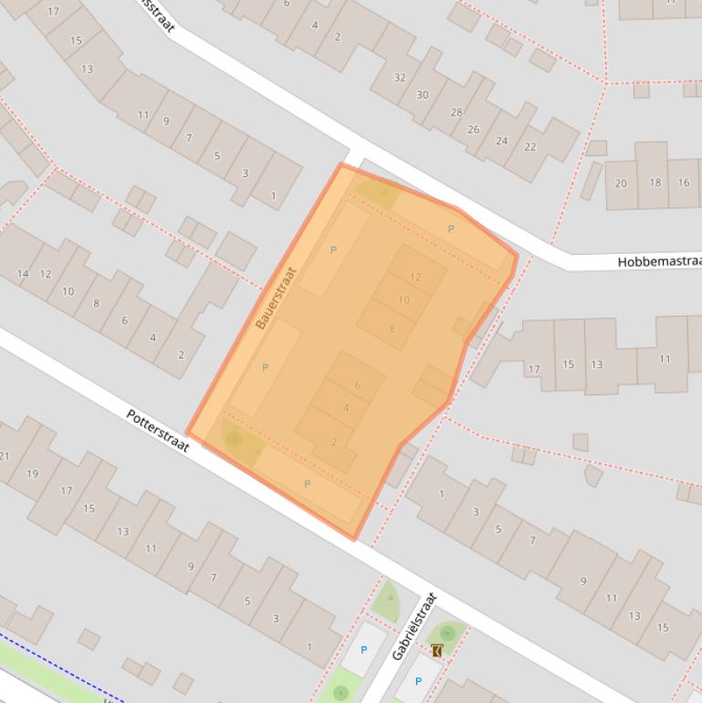 Kaart van postcodegebied 6921MV.