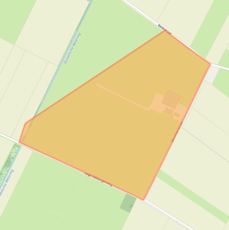 Kaart van postcodegebied 6921PH.