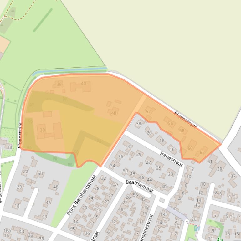 Kaart van postcodegebied 6921PN.