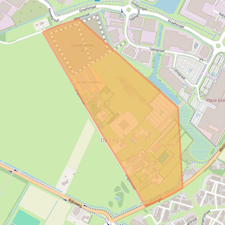 Kaart van postcodegebied 6921PR.