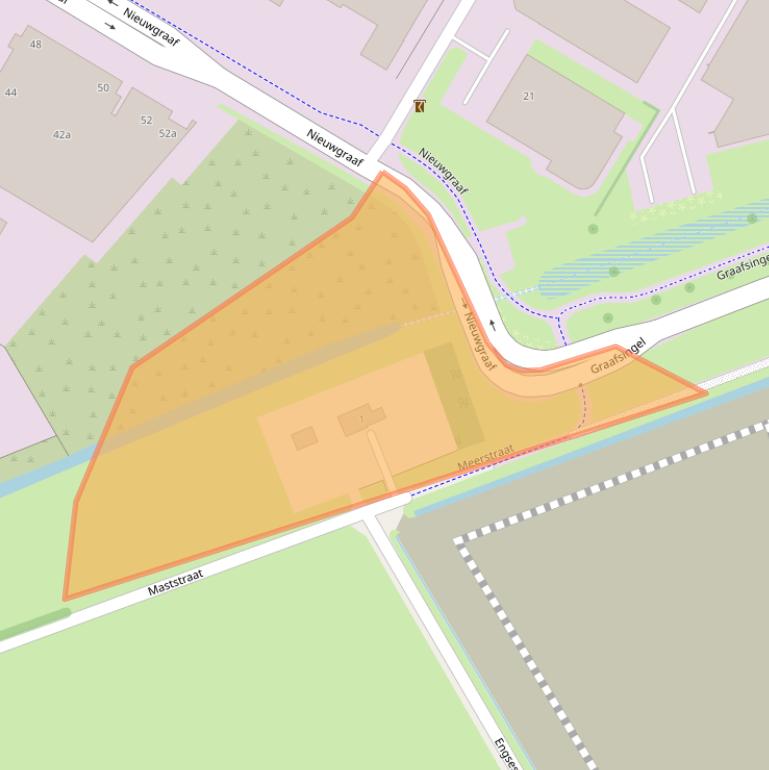 Kaart van postcodegebied 6921PS.