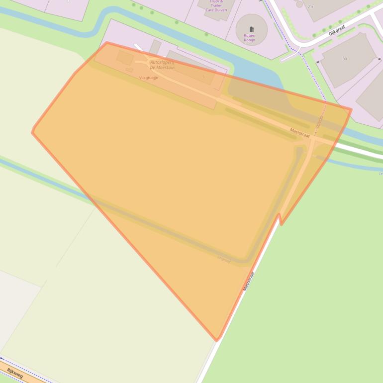 Kaart van postcodegebied 6921PT.