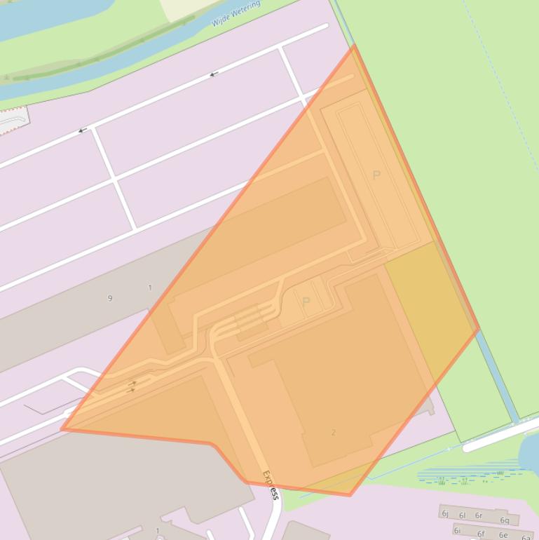 Kaart van postcodegebied 6921RB.