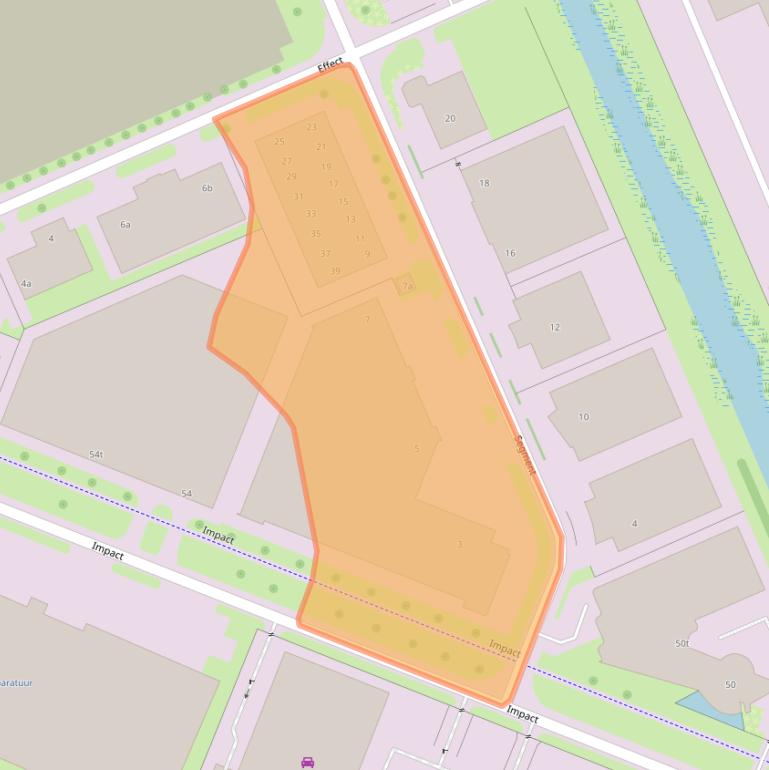 Kaart van postcodegebied 6921RC.