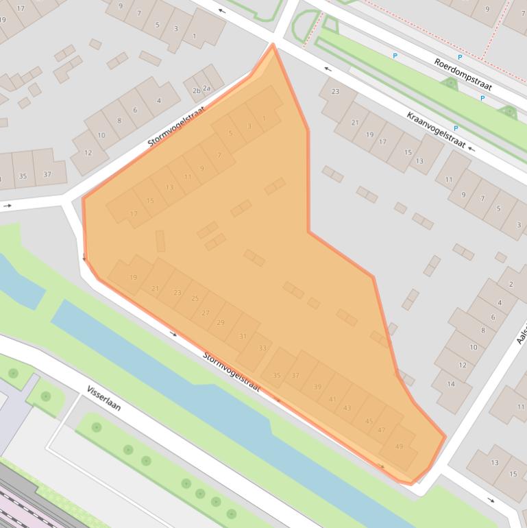 Kaart van postcodegebied 6921WT.