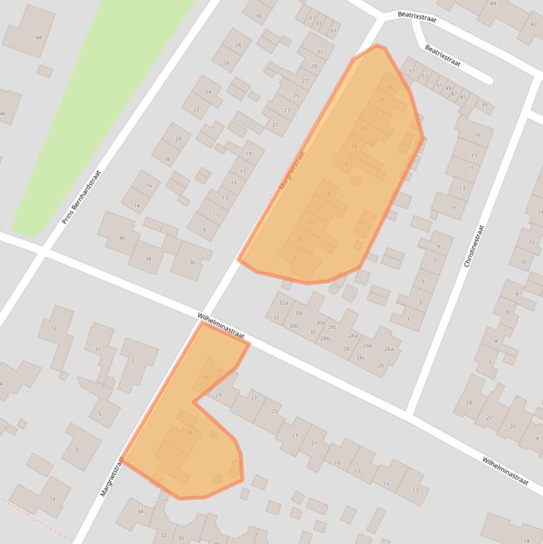 Kaart van postcodegebied 6921ZD.