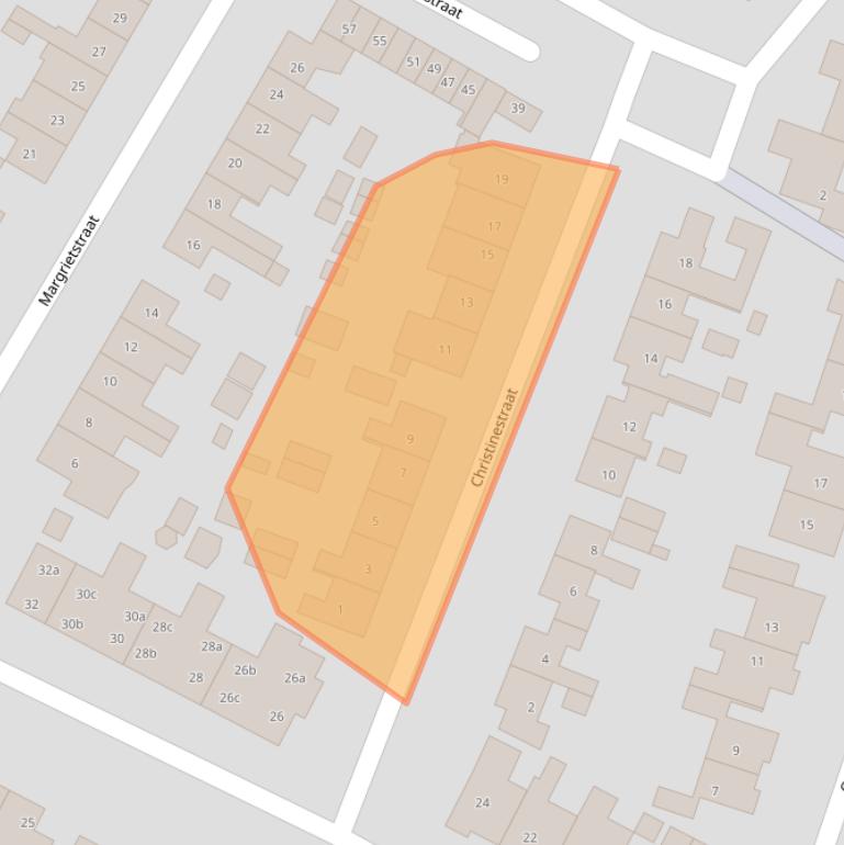 Kaart van postcodegebied 6921ZE.