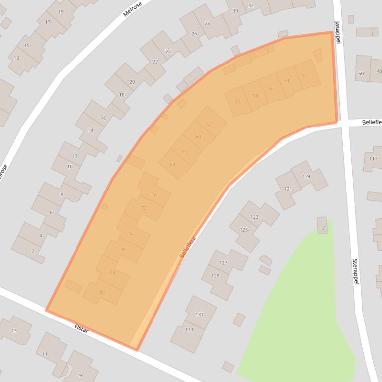 Kaart van postcodegebied 6922AL.