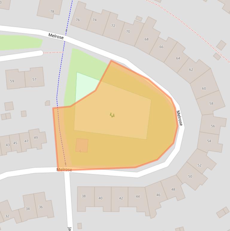Kaart van postcodegebied 6922BP.