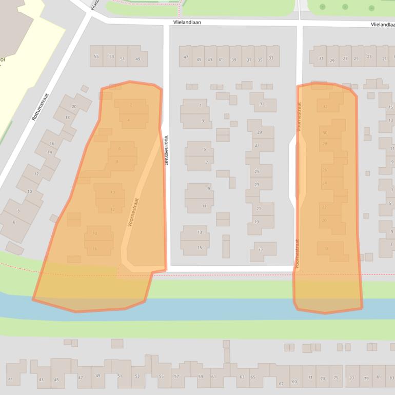 Kaart van postcodegebied 6922EB.