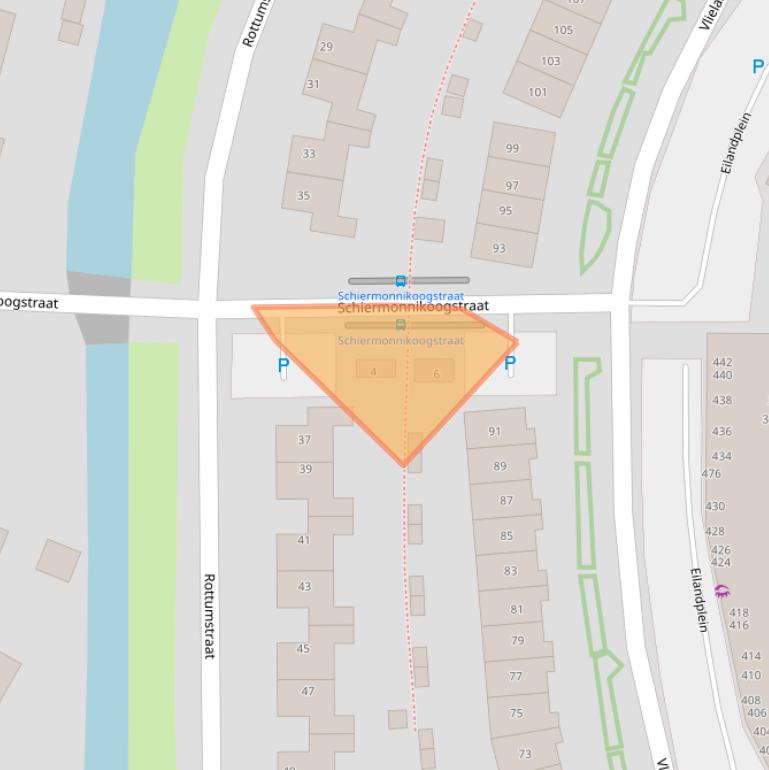 Kaart van postcodegebied 6922EJ.