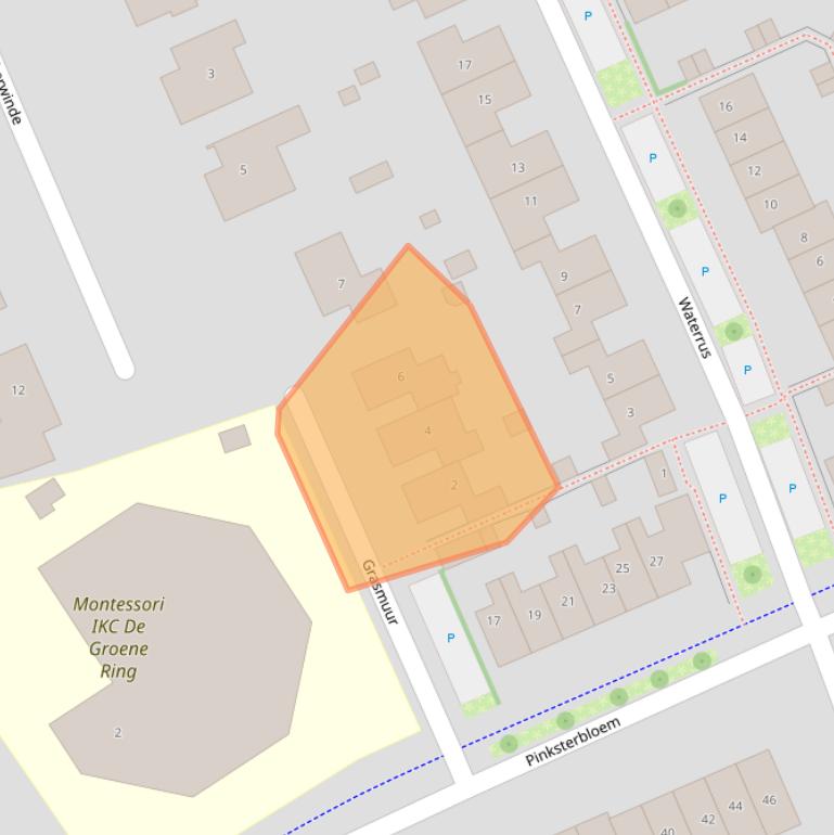 Kaart van postcodegebied 6922HL.