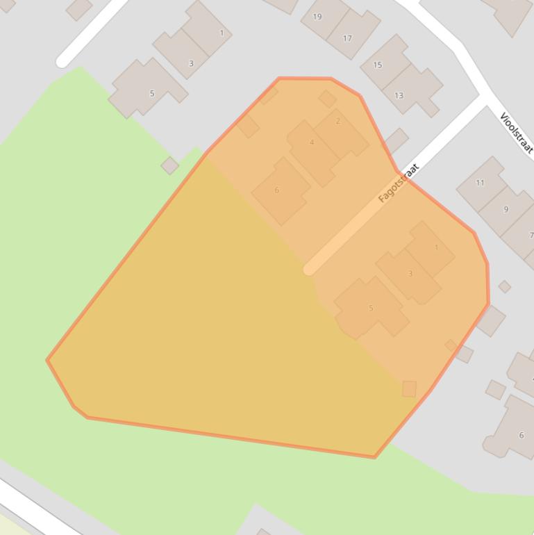 Kaart van postcodegebied 6922KJ.