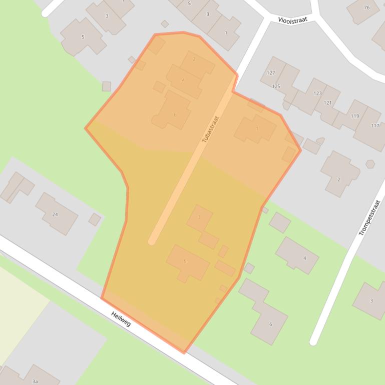 Kaart van postcodegebied 6922KK.