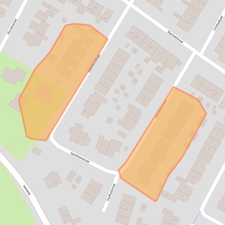 Kaart van postcodegebied 6922KN.