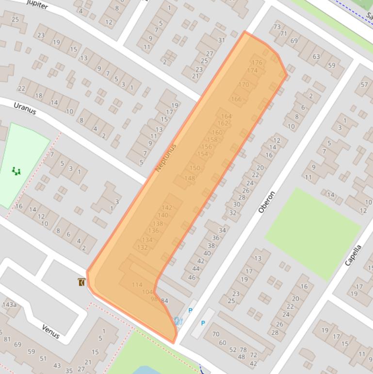 Kaart van postcodegebied 6922LD.