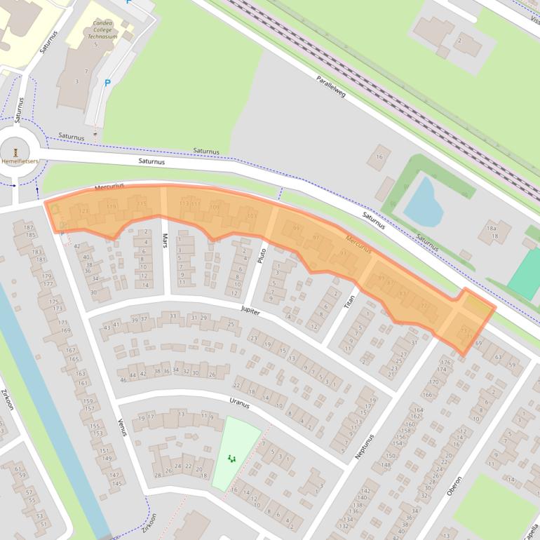 Kaart van postcodegebied 6922LL.