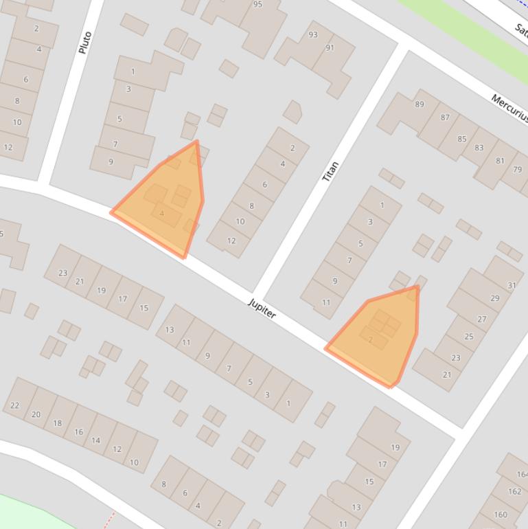Kaart van postcodegebied 6922LR.