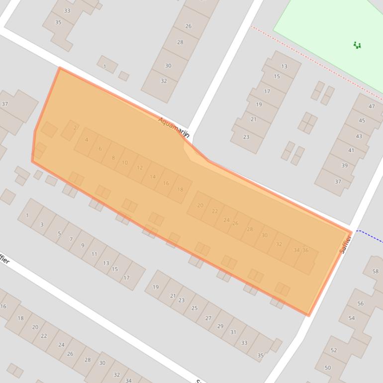Kaart van postcodegebied 6922NN.