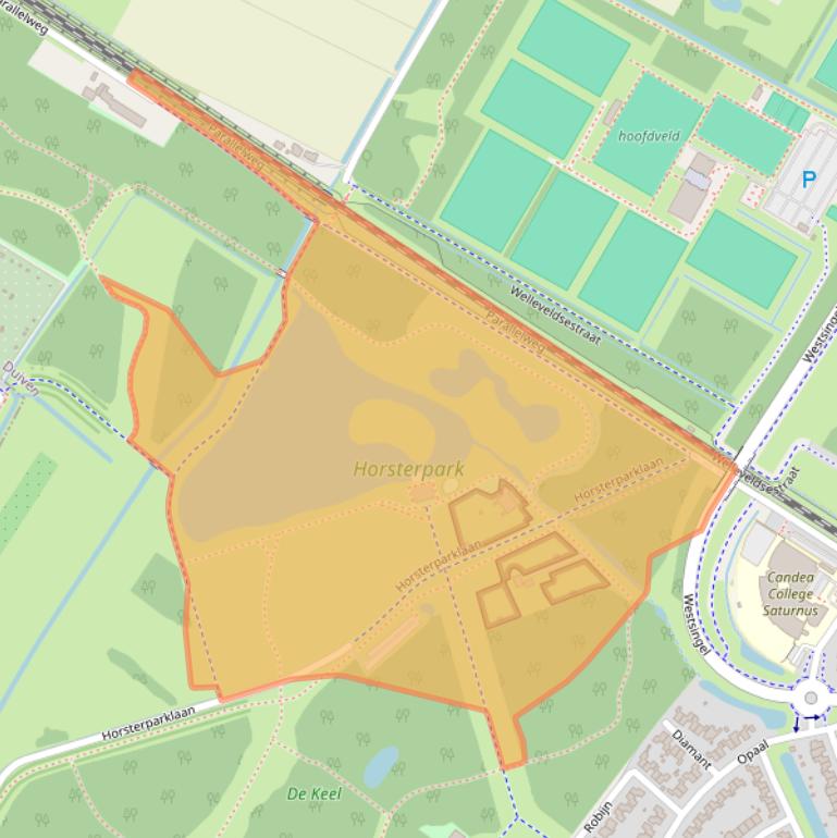 Kaart van postcodegebied 6922NR.