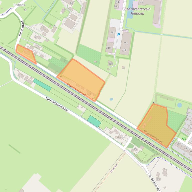 Kaart van postcodegebied 6923PA.