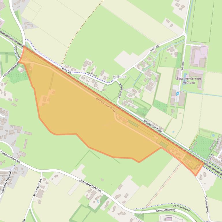 Kaart van postcodegebied 6923PB.