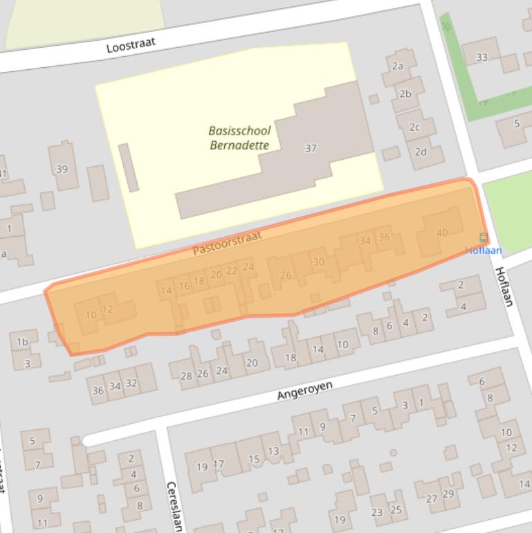 Kaart van postcodegebied 6924AS.