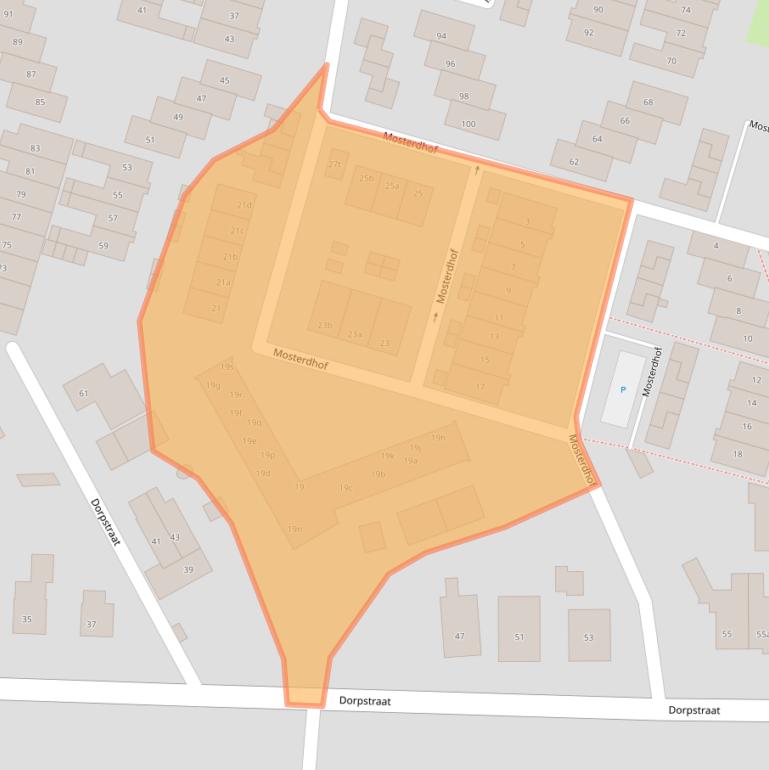 Kaart van postcodegebied 6931AG.