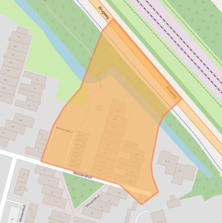 Kaart van postcodegebied 6931AN.