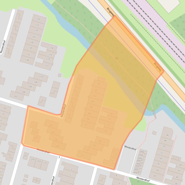 Kaart van postcodegebied 6931AP.